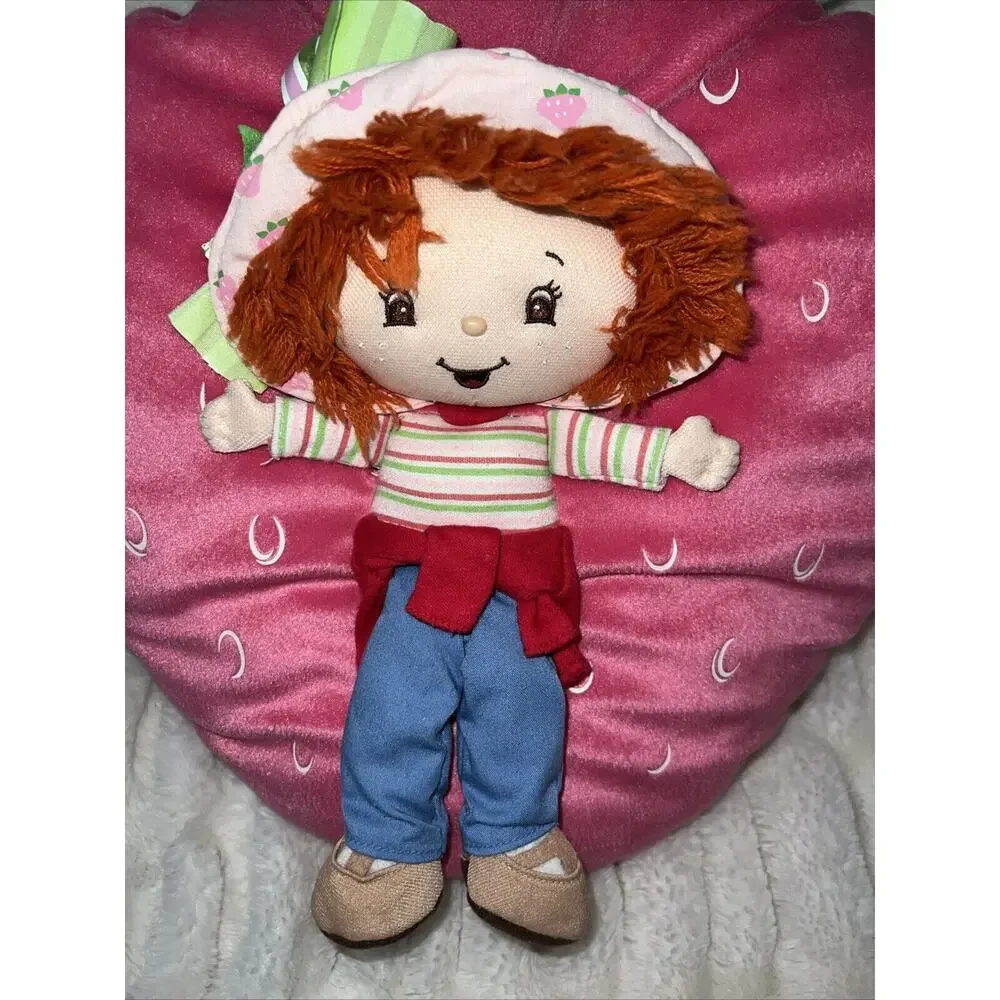 Vintage Strawberry‎ Shortcake Plush Pillow
